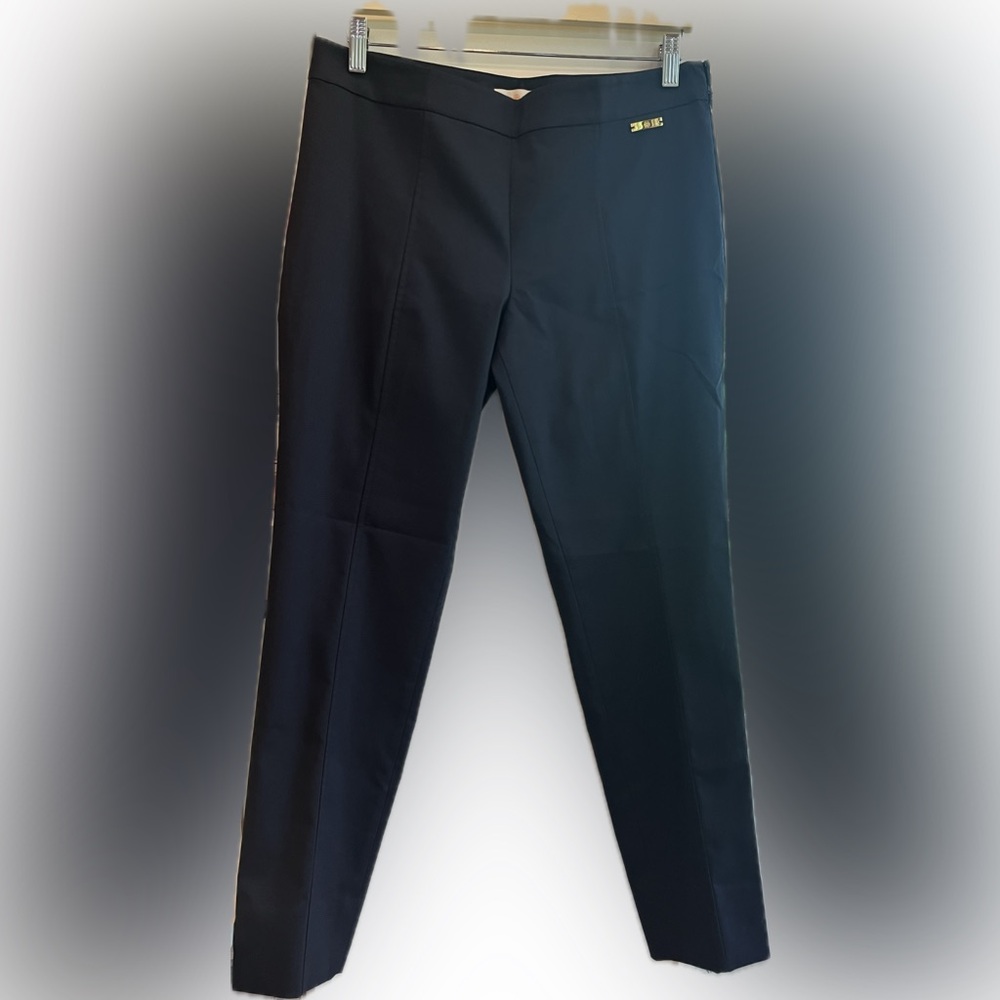 Tory Burch EUC Callie Skinny Ankle Pants Classic Navy Size 8 - Picture 2 of 13
